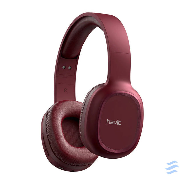 Havit H2590BT PRO Wireless Bluetooth headphones (red) Over ear