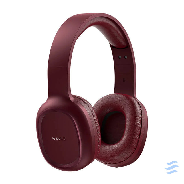 Havit H2590BT PRO Wireless Bluetooth headphones (red) Over ear