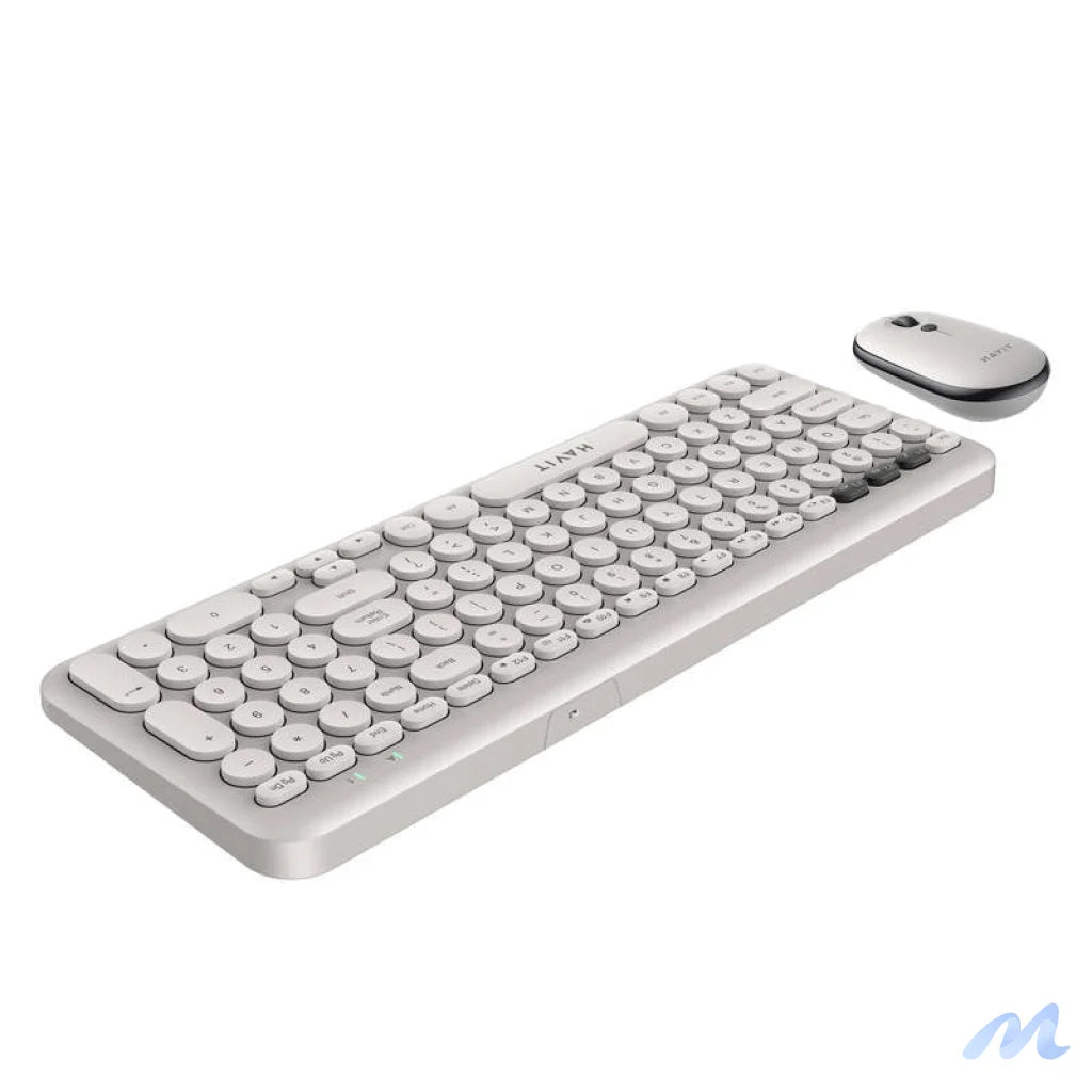 Havit KB254GCM wireless 2-in-1 gaming set keyboard + mouse (grey) (QWERTY)
