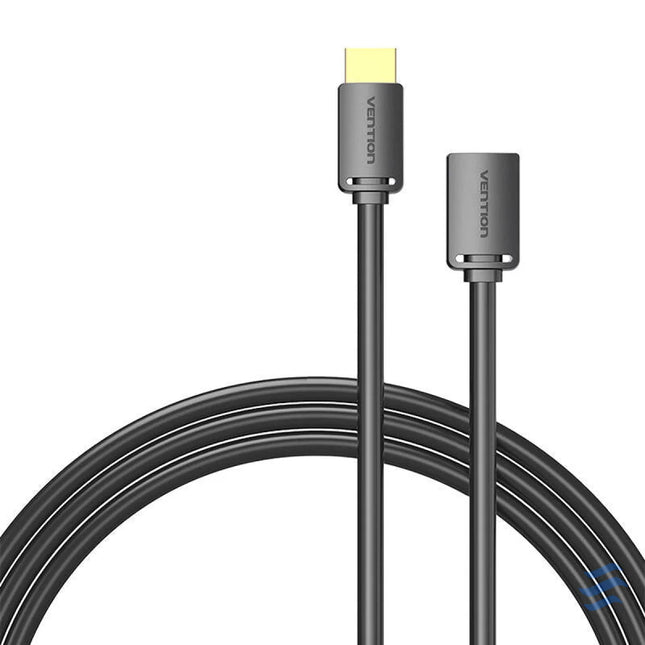 HDMI 2.0 Male to HDMI 2.0 Female Extension Cable Vention AHCBD 0,5m 4K 60Hz (Black) Video cables