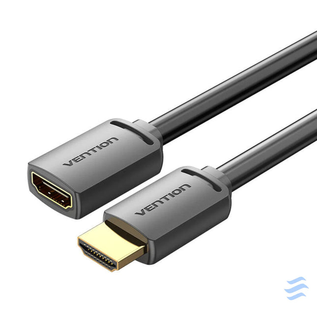 HDMI 2.0 Male to HDMI 2.0 Female Extension Cable Vention AHCBD 0,5m 4K 60Hz (Black) Video cables