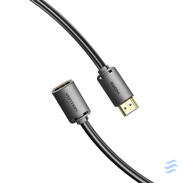 HDMI 2.0 Male to HDMI 2.0 Female Extension Cable Vention AHCBD 0,5m 4K 60Hz (Black) Video cables