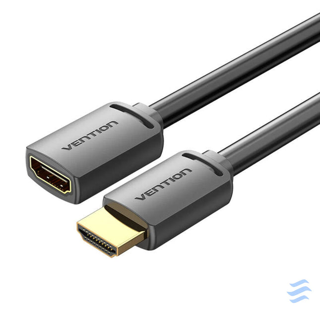 HDMI 2.0 Male to HDMI 2.0 Female Extension Cable Vention AHCBH 2m 4K 60Hz (Black) Video cables