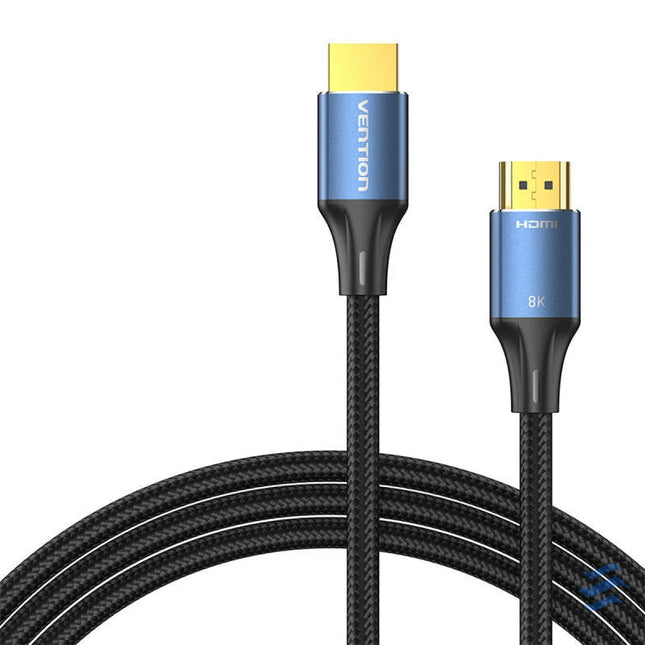 HDMI 2.1 Cable Vention ALGLH 2m 8K 60Hz/ 4K 120Hz (Blue) Video cables