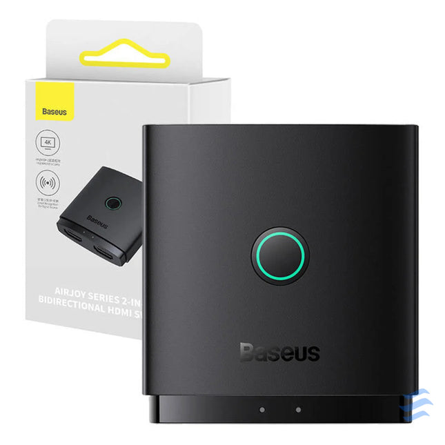 HDMI Switch Baseus Cluster Black Adapters connectors and converters