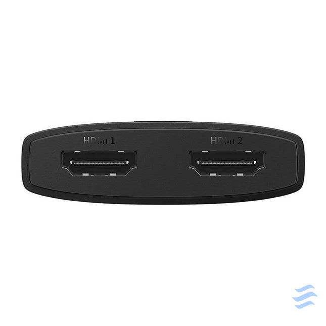 HDMI Switch Baseus with 1m Cable Cluster Black Adapters connectors and converters