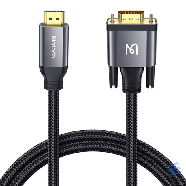 HDMI to VGA adapter Mcdodo CA 7770 2m (black) Adapters connectors and converters