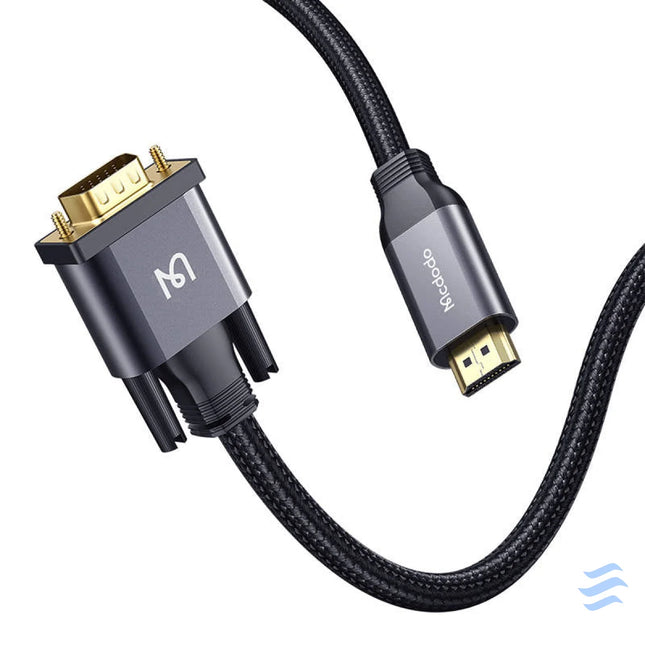 HDMI to VGA adapter Mcdodo CA 7770 2m (black) Adapters connectors and converters