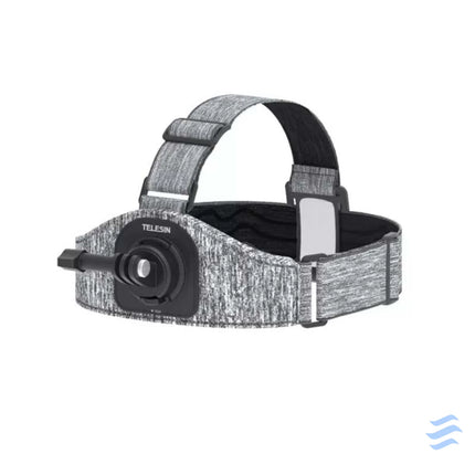 Headband Telesin with two sport camera mounts (GP HMS T06) Booms and selfie sticks