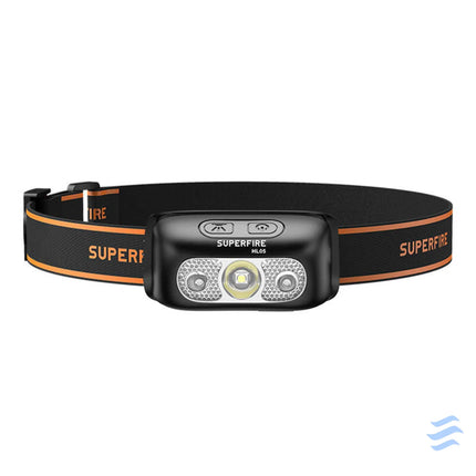 Headlamp Superfire HL05 E 120lm USB Head flashlights