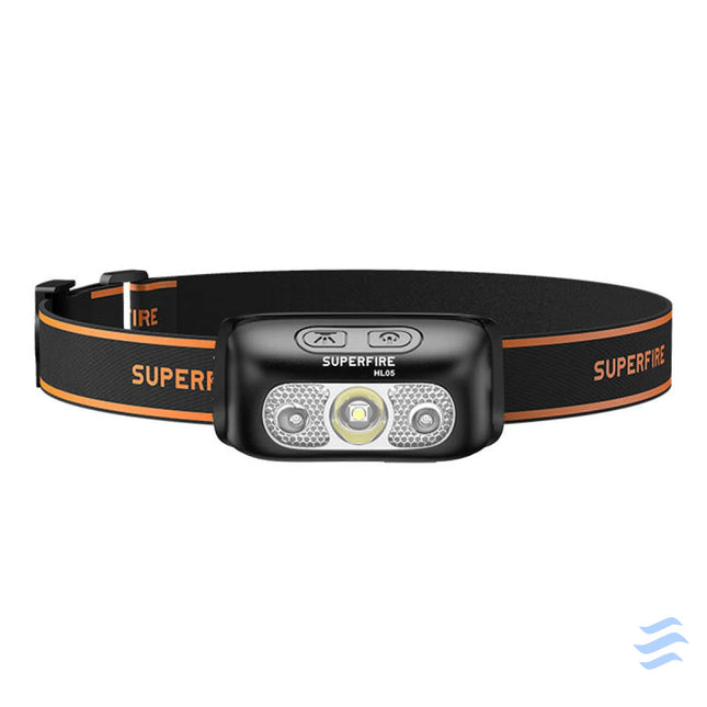 Headlamp Superfire HL05 E 120lm USB Head flashlights