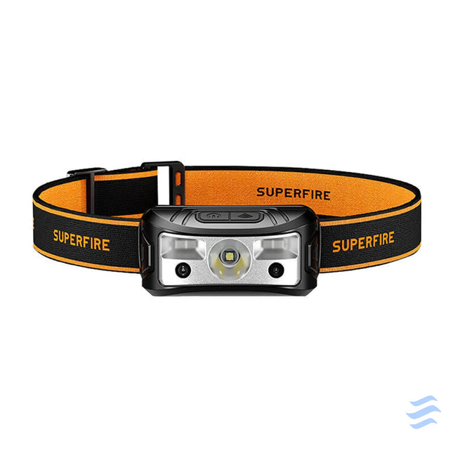 Headlamp Superfire HL05 K – 120lm 100m 7 modes Head flashlights