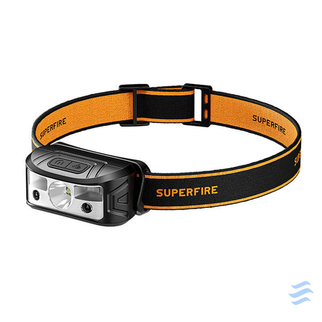 Headlamp Superfire HL05 K – 120lm 100m 7 modes Head flashlights