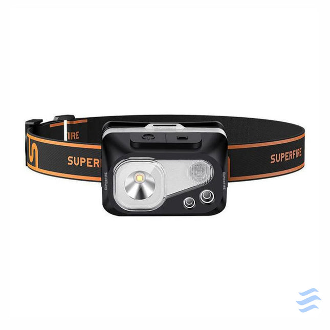 Headlamp Superfire HL07 – 320lm USB 5 modes 90m Head flashlights
