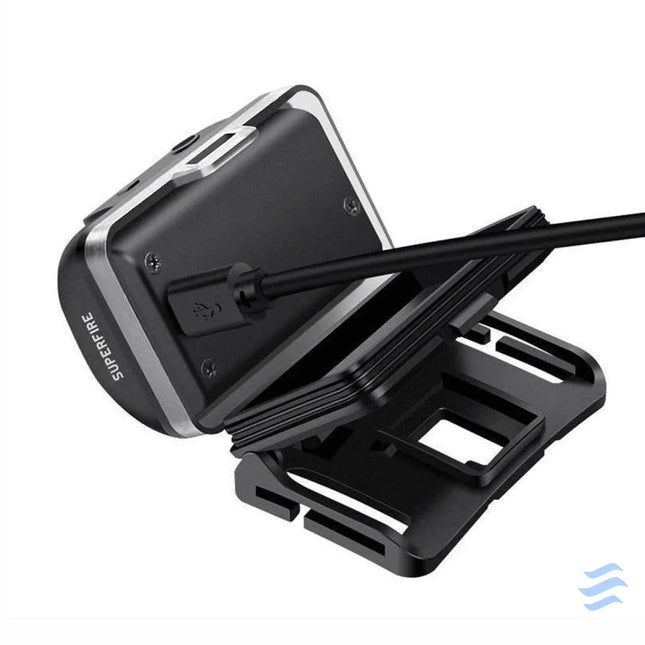 Headlamp Superfire HL07 – 320lm USB 5 modes 90m Head flashlights