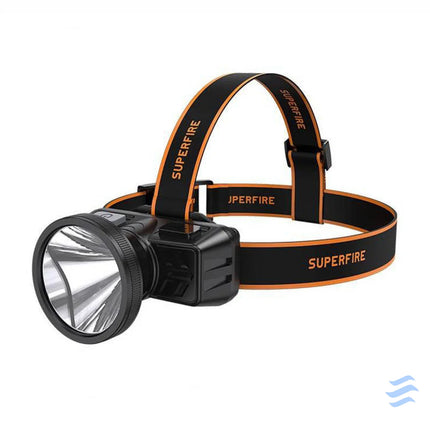 Headlamp Superfire HL51 – 160lm micro USB 4 modes 300m Head flashlights