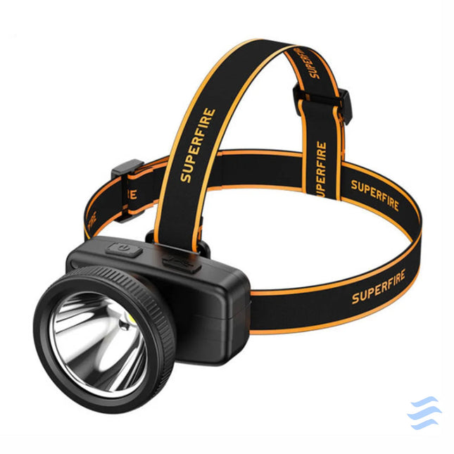 Headlamp Superfire HL55 – 150lm USB C 4 modes 270m Head flashlights