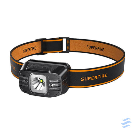 Headlamp Superfire HL75 S 350lm USB Head flashlights