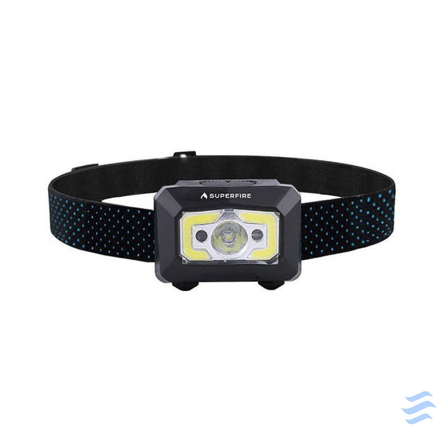 Headlamp Superfire X30 – 340lm USB 5 modes 130m Head flashlights