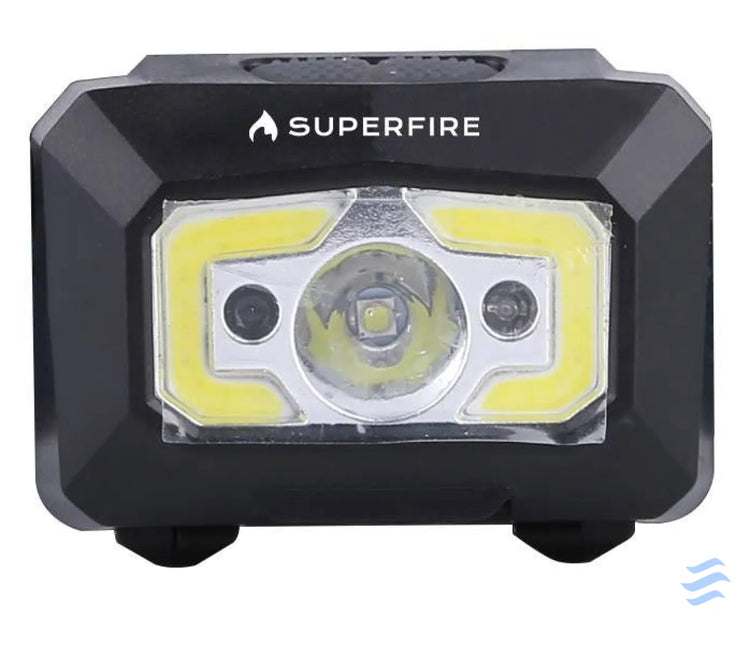 Headlamp Superfire X30 – 340lm USB 5 modes 130m Head flashlights