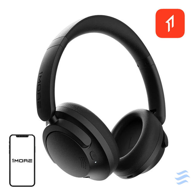 Headphones 1MORE ANC SonoFlow SE (black) Over ear