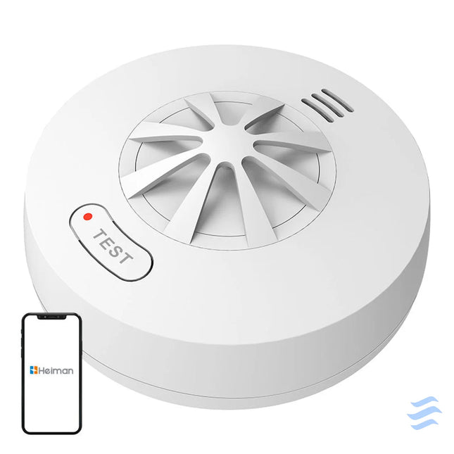 Heiman HM 5HW Interlinked Wireless Heat Sensor Alarm Sensors