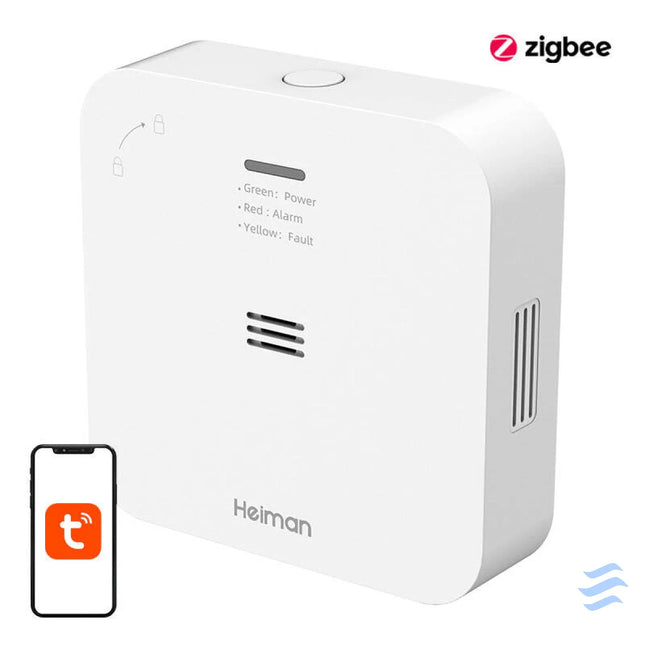 Heiman WS 720ES Tuya WiFi Smart Carbon Monoxide Detector Sensors