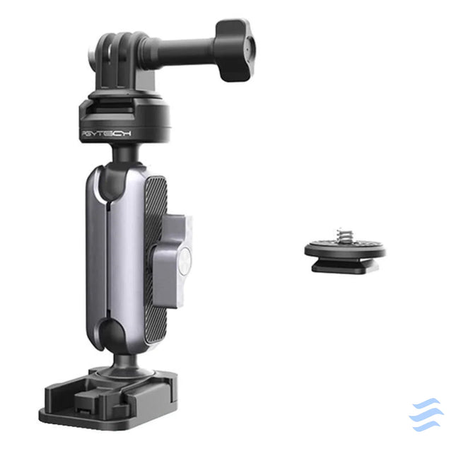 Helmet mount PGYTECH for sports cameras (P GM 225) Booms and selfie sticks