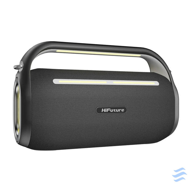 HiFuture Music Box 100 Bluetooth Speaker + 2 microphones (black) Bluetooth portable speakers