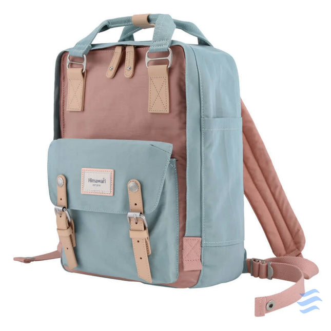 Himawari 188L 1 14’’ laptop backpack (pink blue) Bags cases backpacks