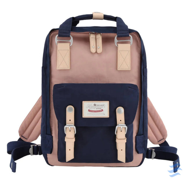 Himawari 188L 14’’ laptop backpack (navy blue and pink) Bags cases backpacks