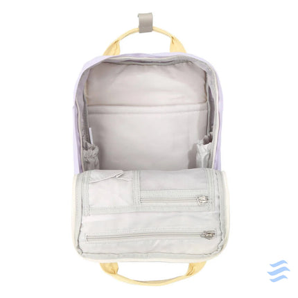 Himawari 194L 14’’ laptop backpack (purple and sand) Bags cases backpacks