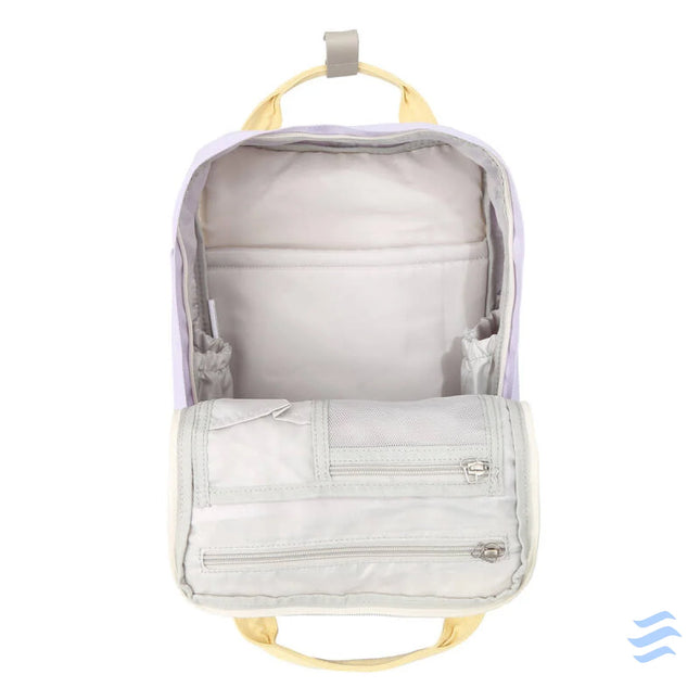 Himawari 194L 14’’ laptop backpack (purple and sand) Bags cases backpacks