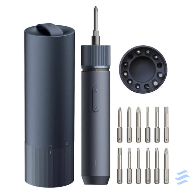 HOTO QWLSD001 cordless precision screwdriver + bit set (blue) Screwdrivers