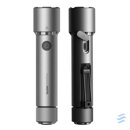 HOTO QWSDT005 tactical flashlight 2300lm IP68 3100mAh USB C Other