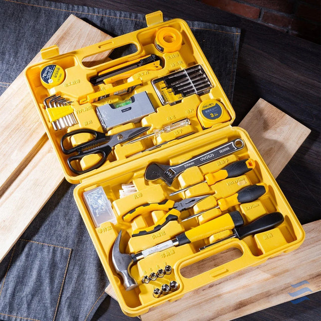 Household Tool Set 38 pcs Deli Tools EDL1038J Toolkits