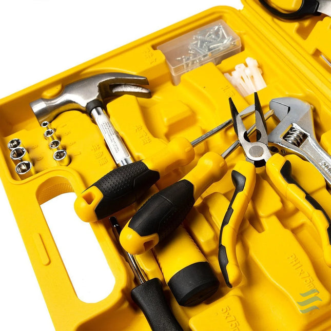 Household Tool Set 38 pcs Deli Tools EDL1038J Toolkits