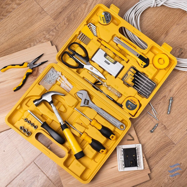 Household Tool Set 38 pcs Deli Tools EDL1038J Toolkits