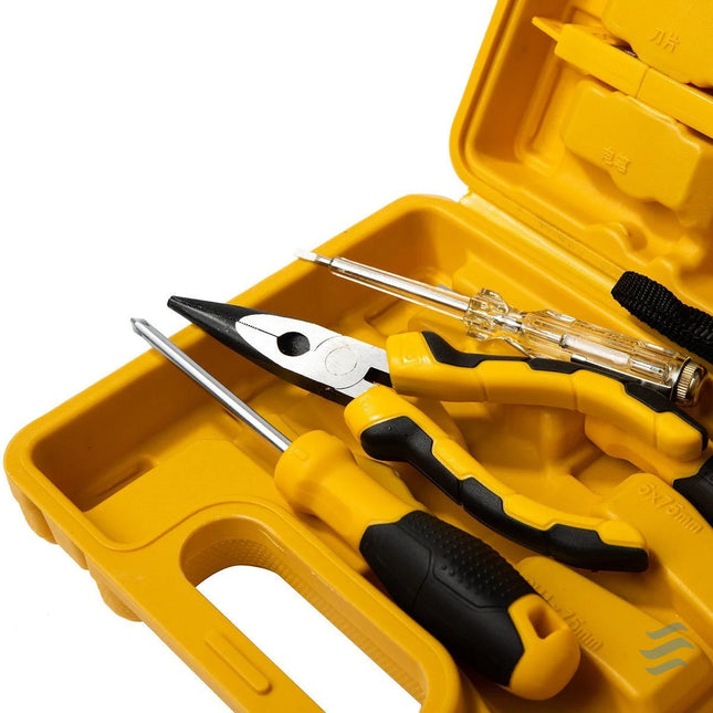 Household Tool Set 8 pcs Deli Tools EDL1008J Toolkits