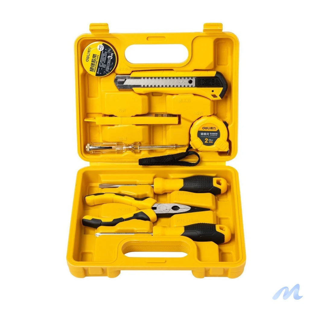 Household Tool Set 8 pcs Deli Tools EDL1008J