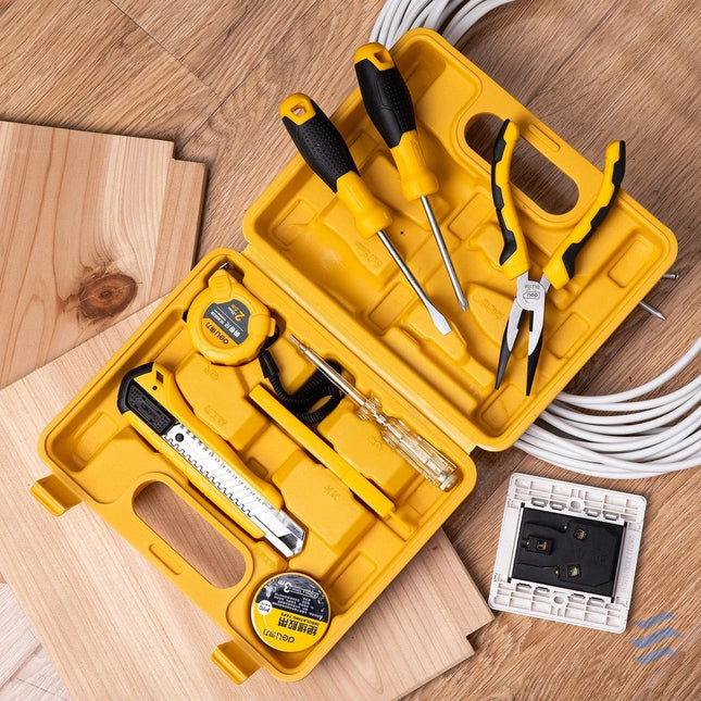 Household Tool Set 8 pcs Deli Tools EDL1008J Toolkits