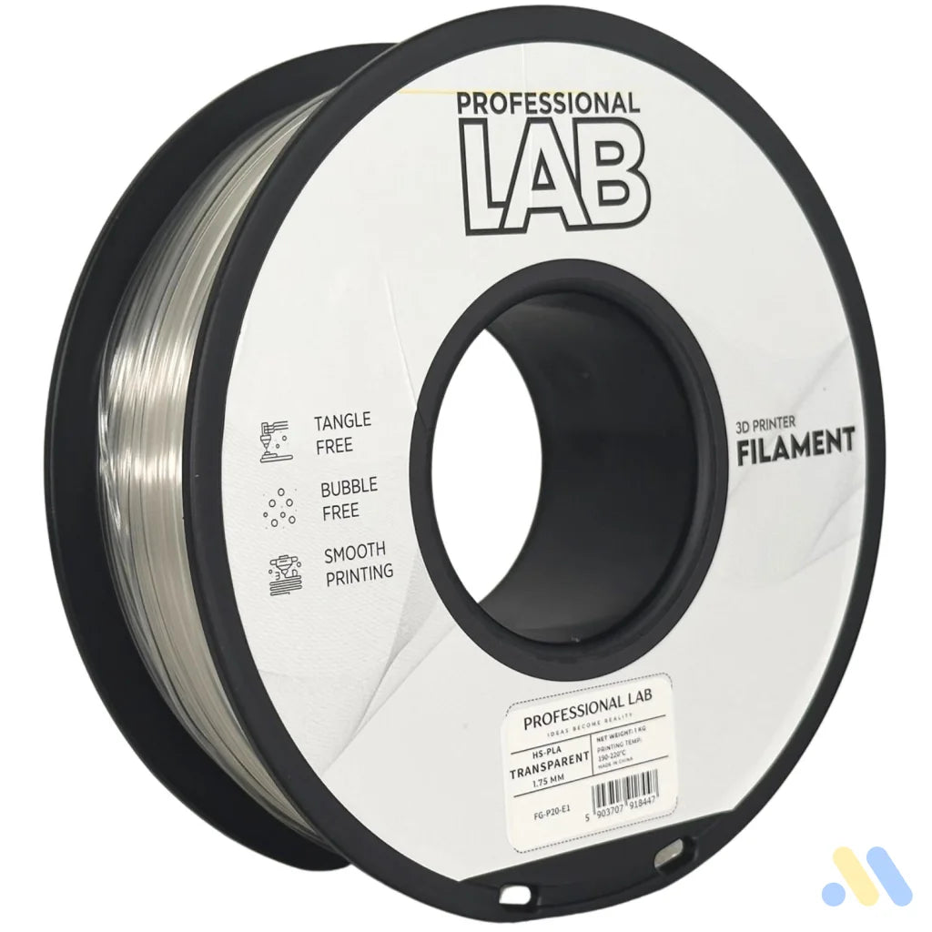 HS-PLA is optimized for high-speed printing while maintaining print quality, ideal for fast prototyping and reducing overall print times.