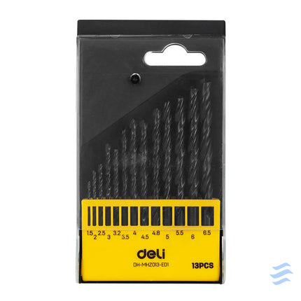 hss drill bit set Deli Tools EDH MHZ013 ED1 Screwdrivers