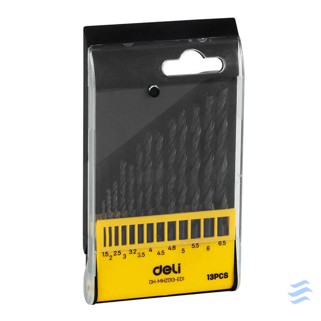 hss drill bit set Deli Tools EDH MHZ013 ED1 Screwdrivers