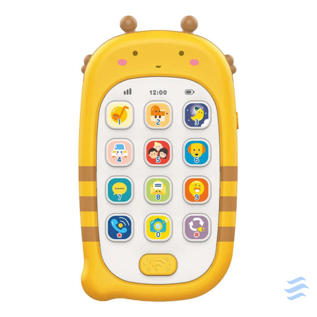Huanger HE0536 toy phone with recording function (yellow) Educational and interactive