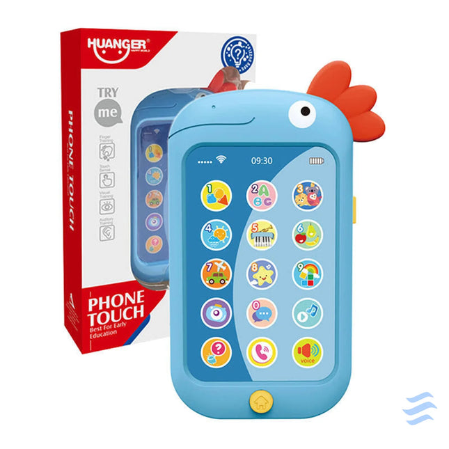 Huanger HE8035 toy phone (blue) Educational and interactive