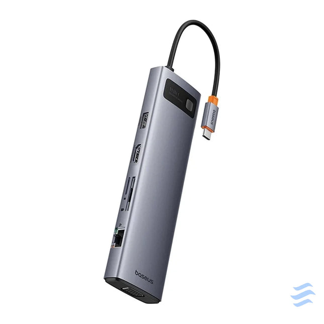 Hub 11in1 Baseus StarJoy Metal Glam Series USB C to HDMI + VGA + 3 x USB 3.0 + USB 2.0 + USB C PD + RJ45 + SD/TF