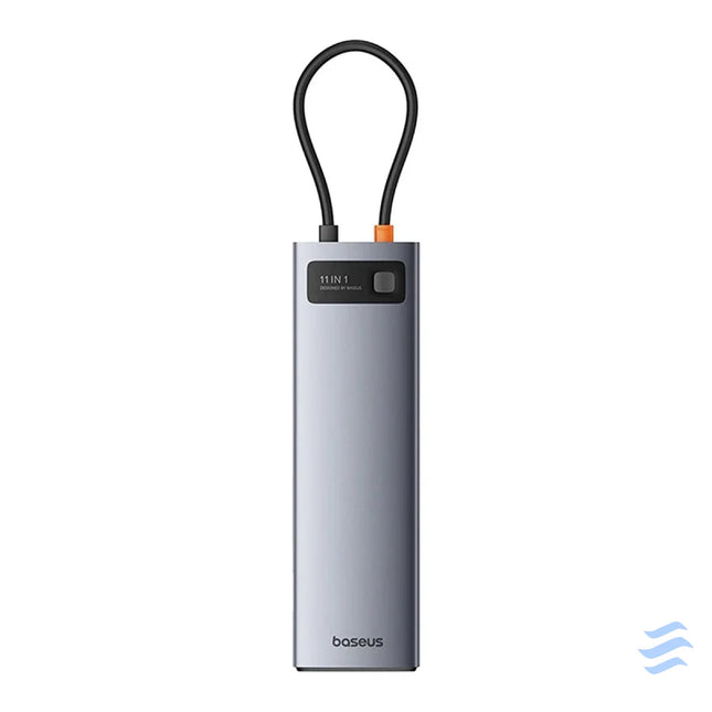 Hub 11in1 Baseus StarJoy Metal Glam Series USB C to HDMI + VGA + 3 x USB 3.0 + USB 2.0 + USB C PD + RJ45 + SD/TF