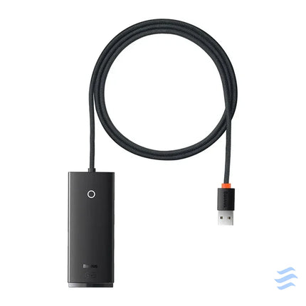 Hub 4in1 Baseus Lite Series USB to 4x USB 3.0 1m (Black) Hubs
