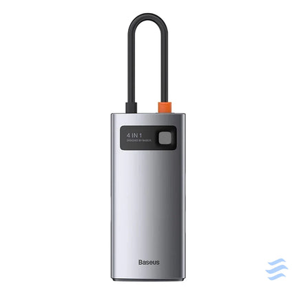 Hub 4in1 Baseus Metal Gleam Series USB C to USB 3.0 + USB 2.0 + HDMI + USB C PD Hubs